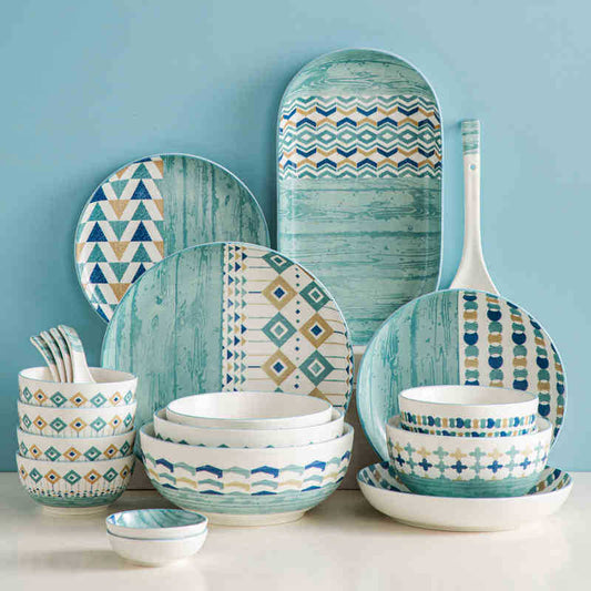 Ceramic Dishes Set Home Nordic Style